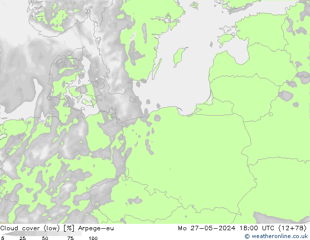 облака (низкий) Arpege-eu пн 27.05.2024 18 UTC