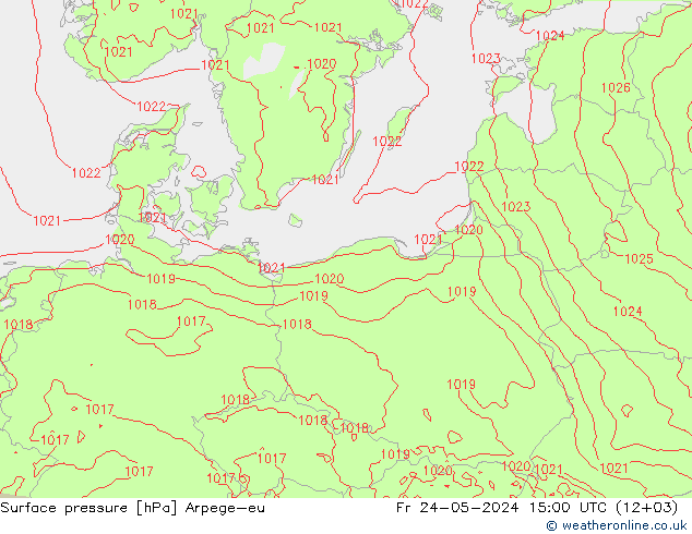 ciśnienie Arpege-eu pt. 24.05.2024 15 UTC