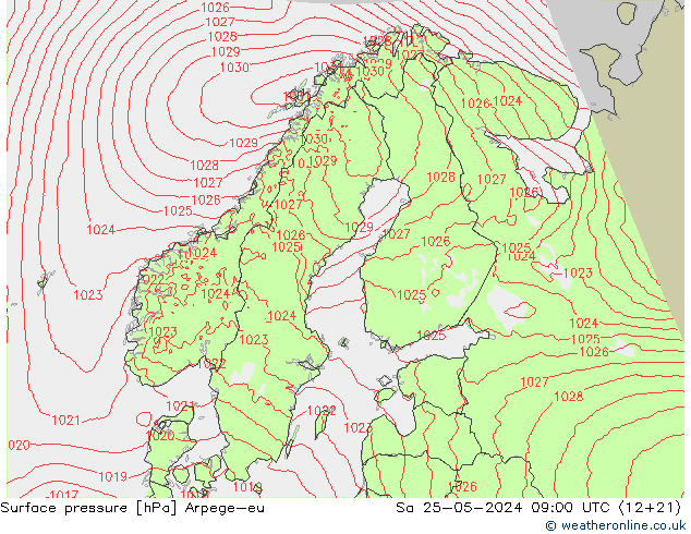      Arpege-eu  25.05.2024 09 UTC