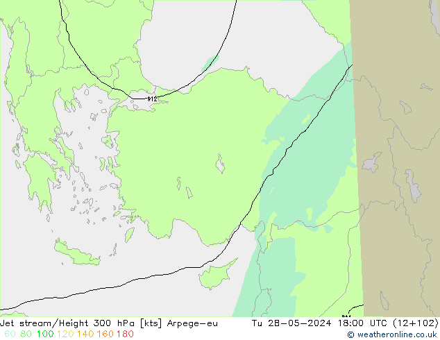 Corrente a getto Arpege-eu mar 28.05.2024 18 UTC