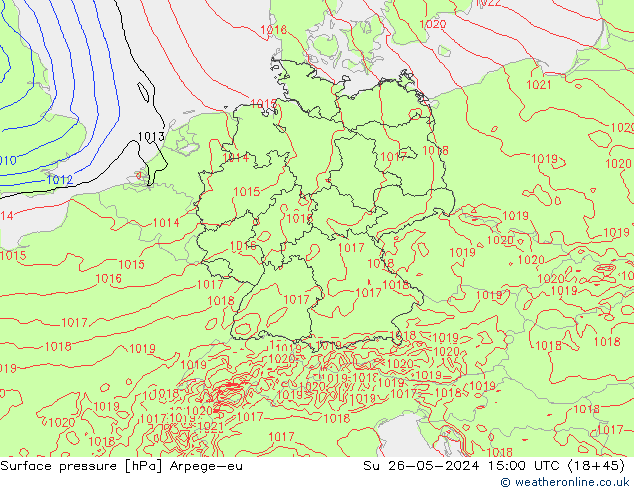      Arpege-eu  26.05.2024 15 UTC