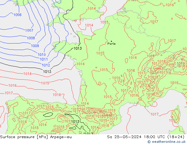      Arpege-eu  25.05.2024 18 UTC