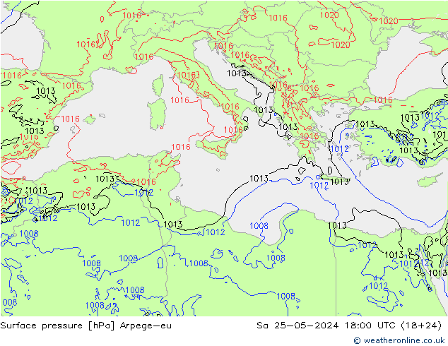      Arpege-eu  25.05.2024 18 UTC