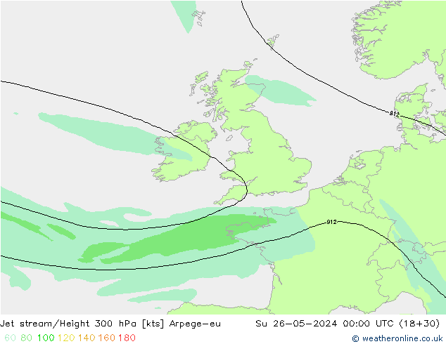 Courant-jet Arpege-eu dim 26.05.2024 00 UTC