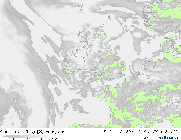 облака (низкий) Arpege-eu пт 24.05.2024 21 UTC