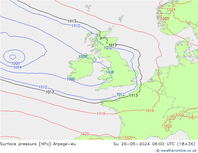      Arpege-eu  26.05.2024 06 UTC