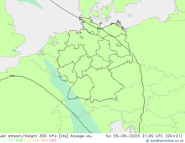 Polarjet Arpege-eu Sa 25.05.2024 21 UTC