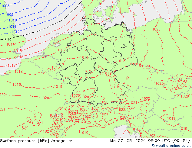      Arpege-eu  27.05.2024 06 UTC