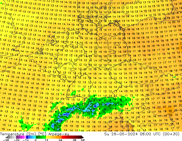     Arpege-eu  26.05.2024 06 UTC