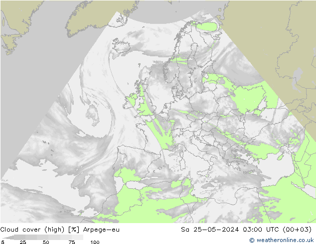 Nubes altas Arpege-eu sáb 25.05.2024 03 UTC