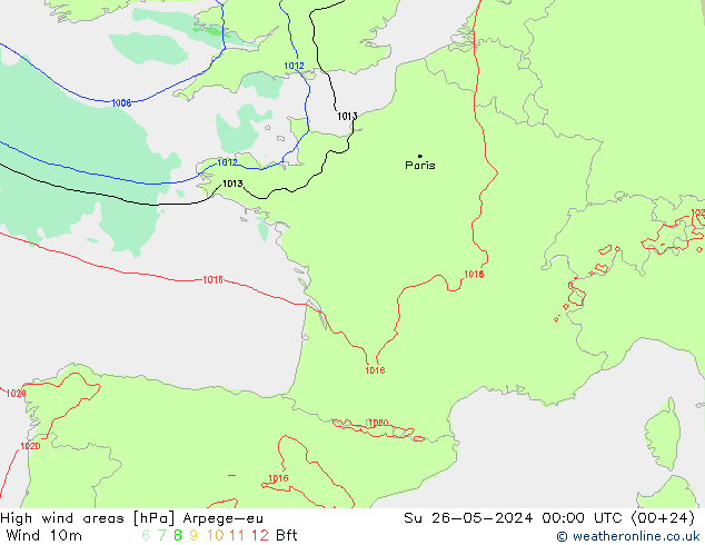 Sturmfelder Arpege-eu So 26.05.2024 00 UTC