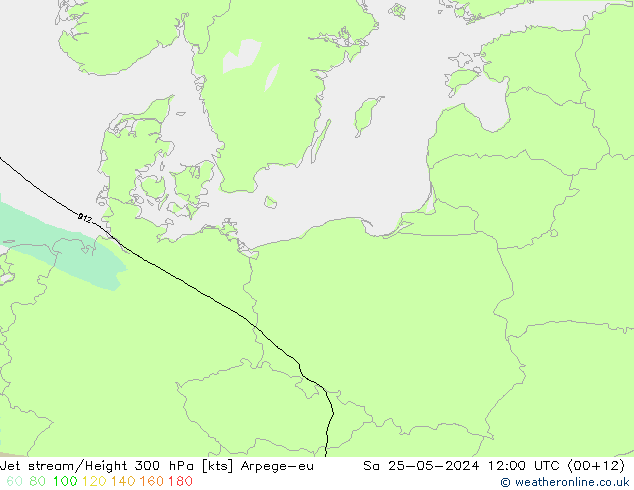 Courant-jet Arpege-eu sam 25.05.2024 12 UTC