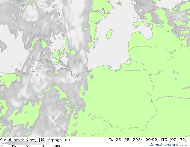 Nubes bajas Arpege-eu mar 28.05.2024 00 UTC