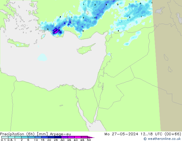 opad (6h) Arpege-eu pon. 27.05.2024 18 UTC