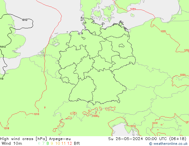 Sturmfelder Arpege-eu So 26.05.2024 00 UTC