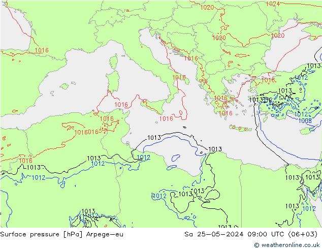      Arpege-eu  25.05.2024 09 UTC