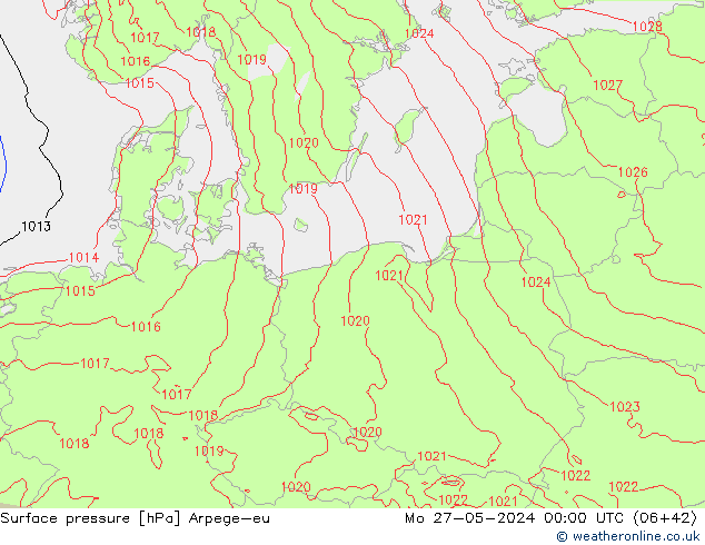      Arpege-eu  27.05.2024 00 UTC