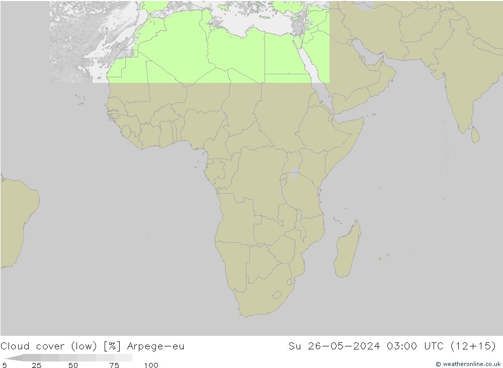Nubi basse Arpege-eu dom 26.05.2024 03 UTC