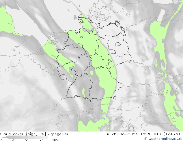 nuvens (high) Arpege-eu Ter 28.05.2024 15 UTC