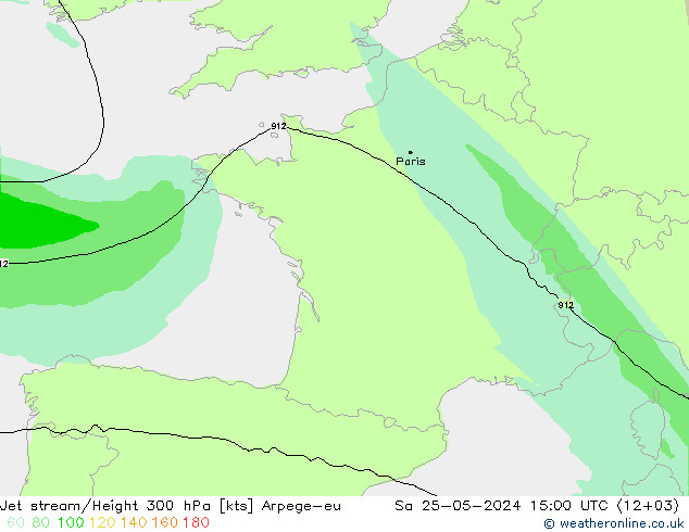 Polarjet Arpege-eu Sa 25.05.2024 15 UTC
