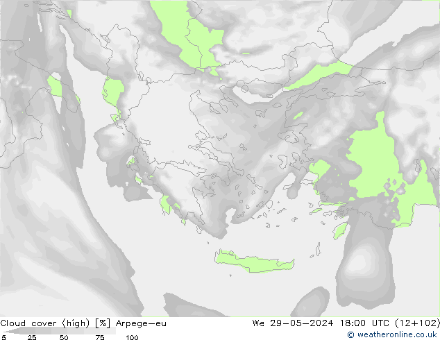 облака (средний) Arpege-eu ср 29.05.2024 18 UTC