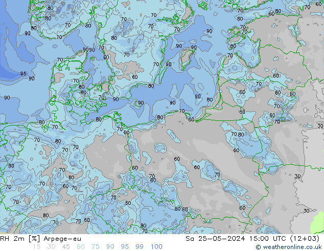 RV 2m Arpege-eu za 25.05.2024 15 UTC
