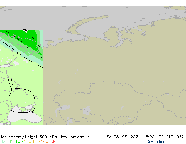 Corrente a getto Arpege-eu sab 25.05.2024 18 UTC