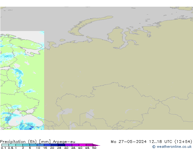 Nied. akkumuliert (6Std) Arpege-eu Mo 27.05.2024 18 UTC