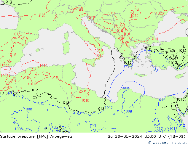 ciśnienie Arpege-eu nie. 26.05.2024 03 UTC