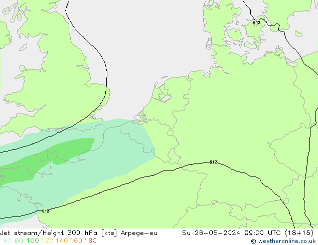 Polarjet Arpege-eu So 26.05.2024 09 UTC