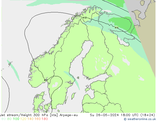 Courant-jet Arpege-eu dim 26.05.2024 18 UTC