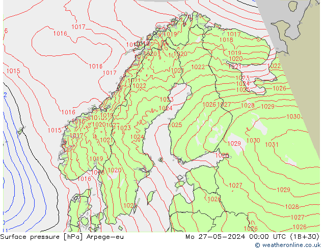      Arpege-eu  27.05.2024 00 UTC