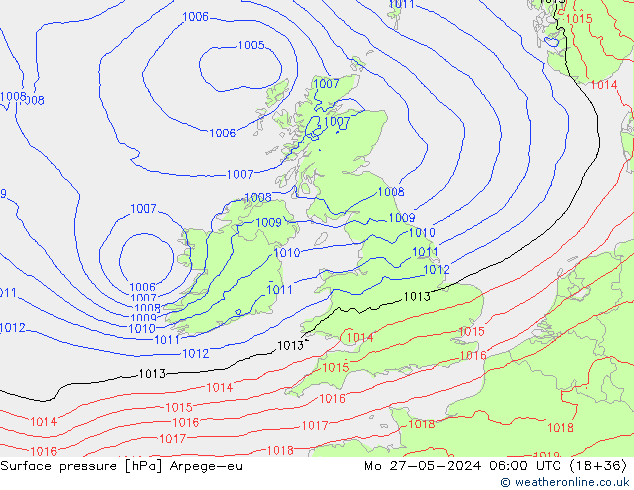      Arpege-eu  27.05.2024 06 UTC