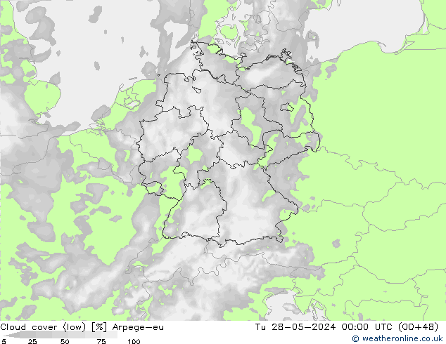 nuvens (baixo) Arpege-eu Ter 28.05.2024 00 UTC