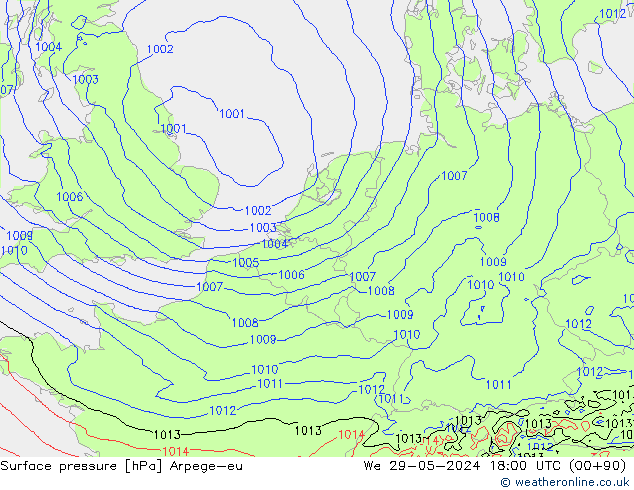      Arpege-eu  29.05.2024 18 UTC