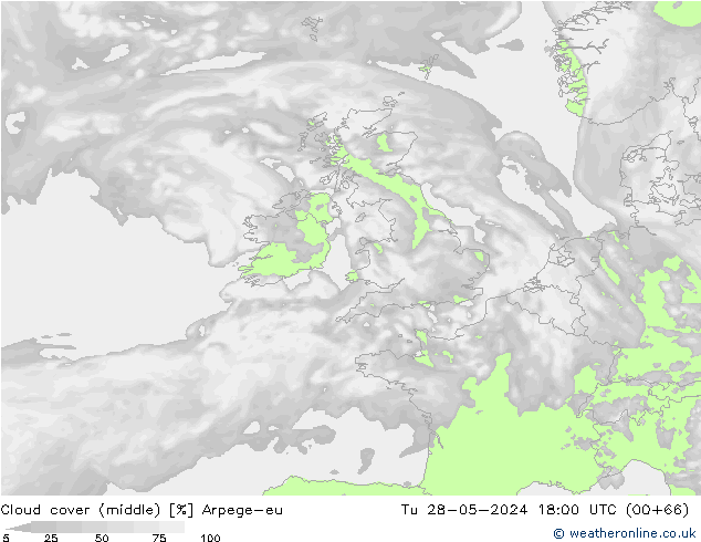 Nubes medias Arpege-eu mar 28.05.2024 18 UTC