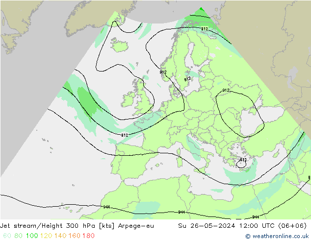 Polarjet Arpege-eu So 26.05.2024 12 UTC