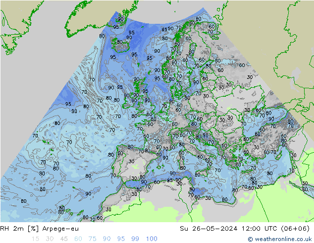 2m Nispi Nem Arpege-eu Paz 26.05.2024 12 UTC