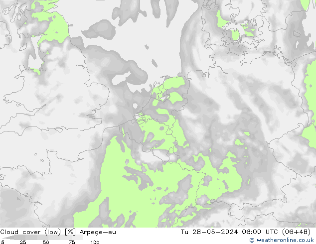 Nubi basse Arpege-eu mar 28.05.2024 06 UTC