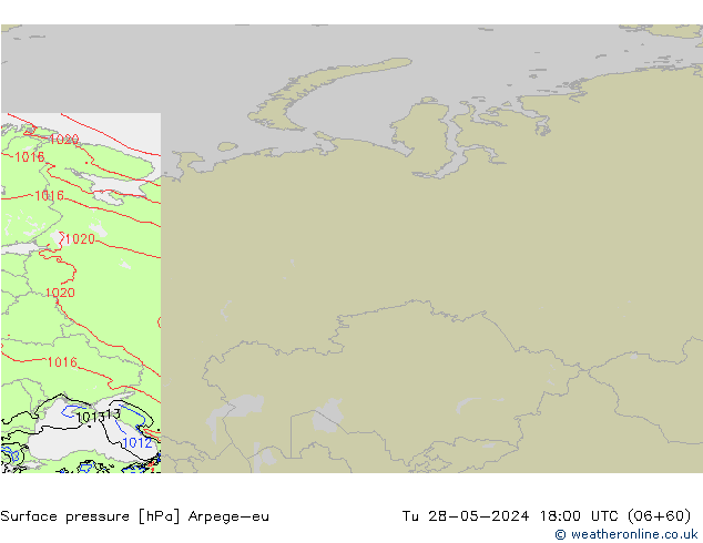 Luchtdruk (Grond) Arpege-eu di 28.05.2024 18 UTC