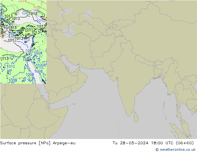 pressão do solo Arpege-eu Ter 28.05.2024 18 UTC