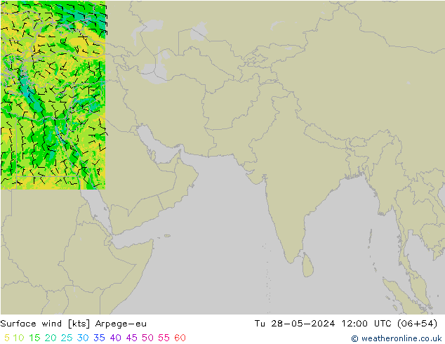  10 m Arpege-eu  28.05.2024 12 UTC