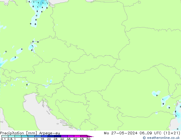 Yağış Arpege-eu Pzt 27.05.2024 09 UTC