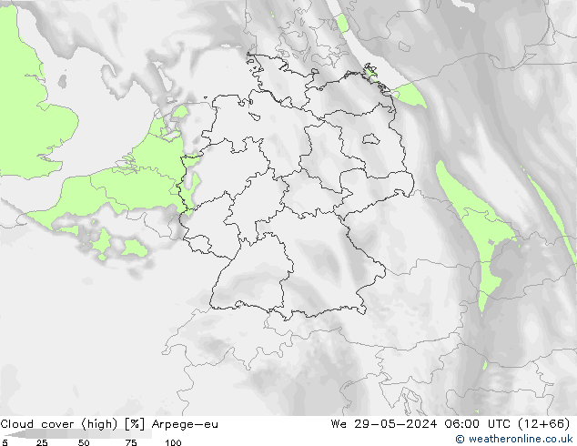 облака (средний) Arpege-eu ср 29.05.2024 06 UTC