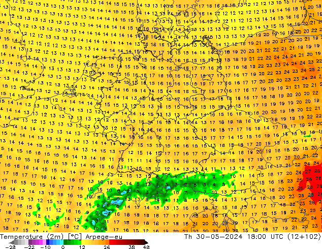     Arpege-eu  30.05.2024 18 UTC