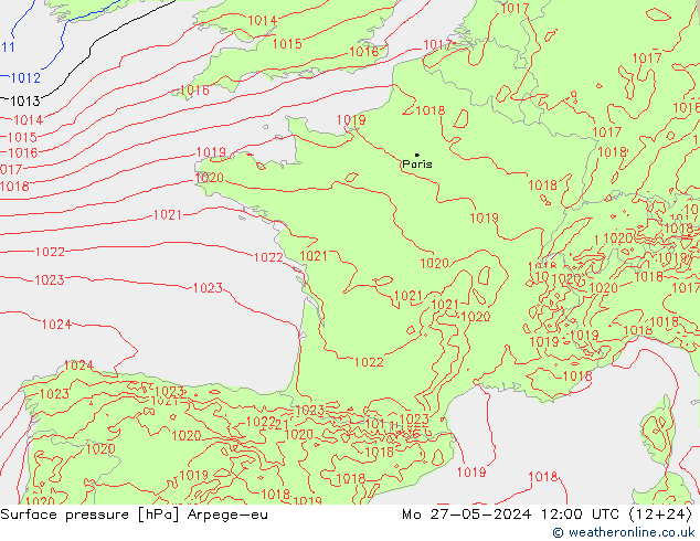      Arpege-eu  27.05.2024 12 UTC