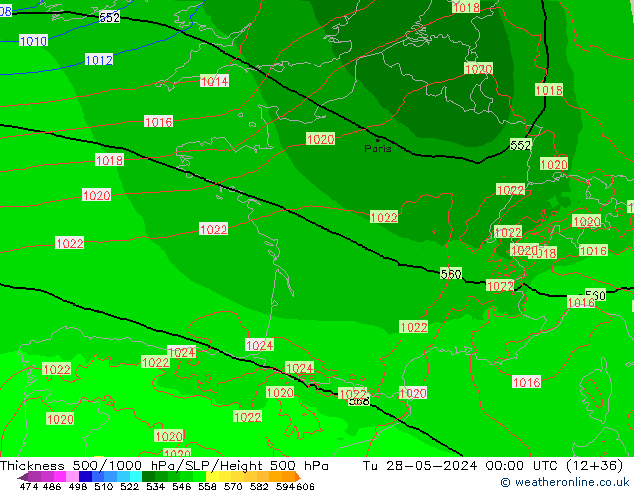 Thck 500-1000hPa Arpege-eu Út 28.05.2024 00 UTC