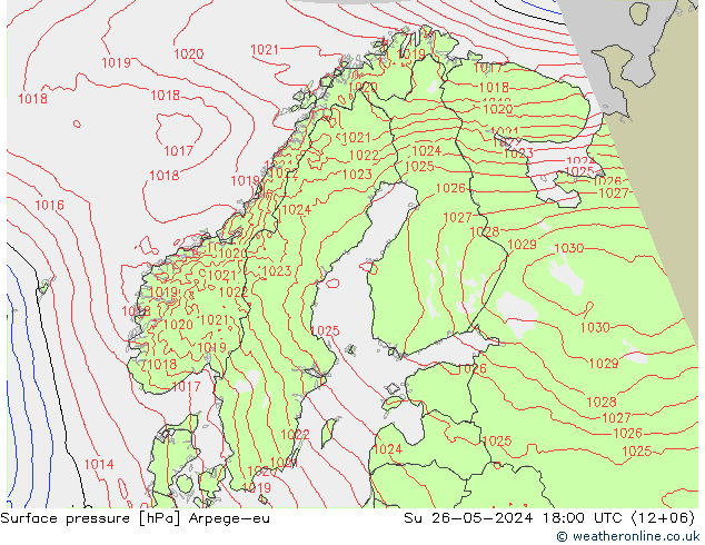      Arpege-eu  26.05.2024 18 UTC