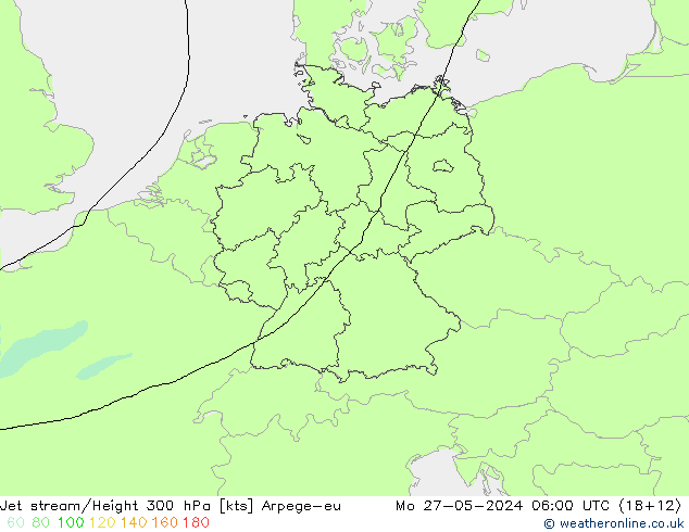 Polarjet Arpege-eu Mo 27.05.2024 06 UTC