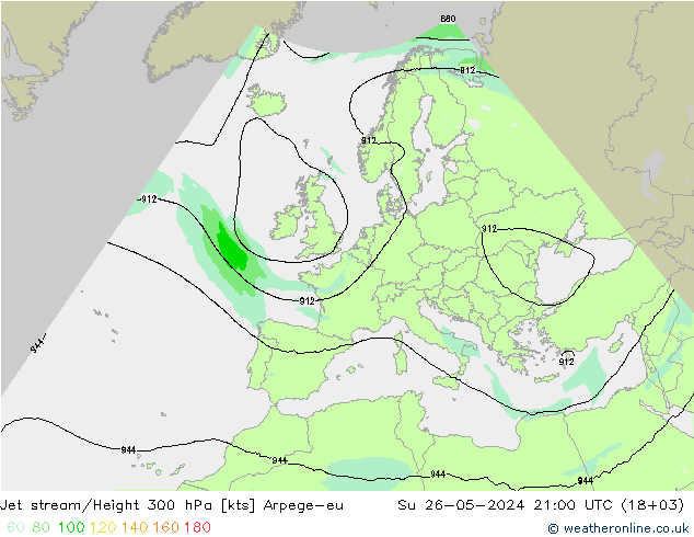 Polarjet Arpege-eu So 26.05.2024 21 UTC